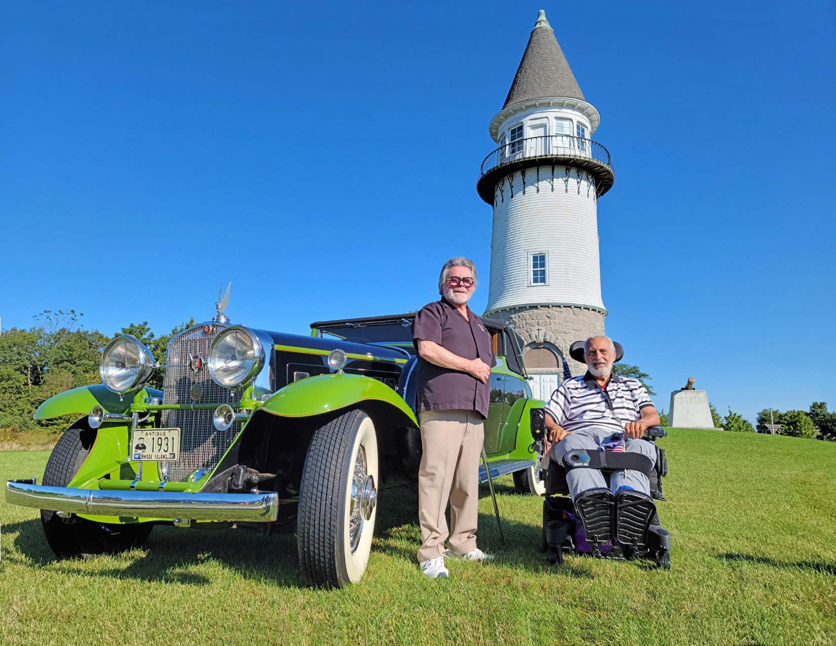 2021 RI Veterans Home Cruise 1931 Cadillac - Dick Shappy George Lawrence